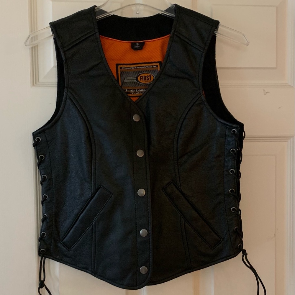 Harley Davidson Leather Vest